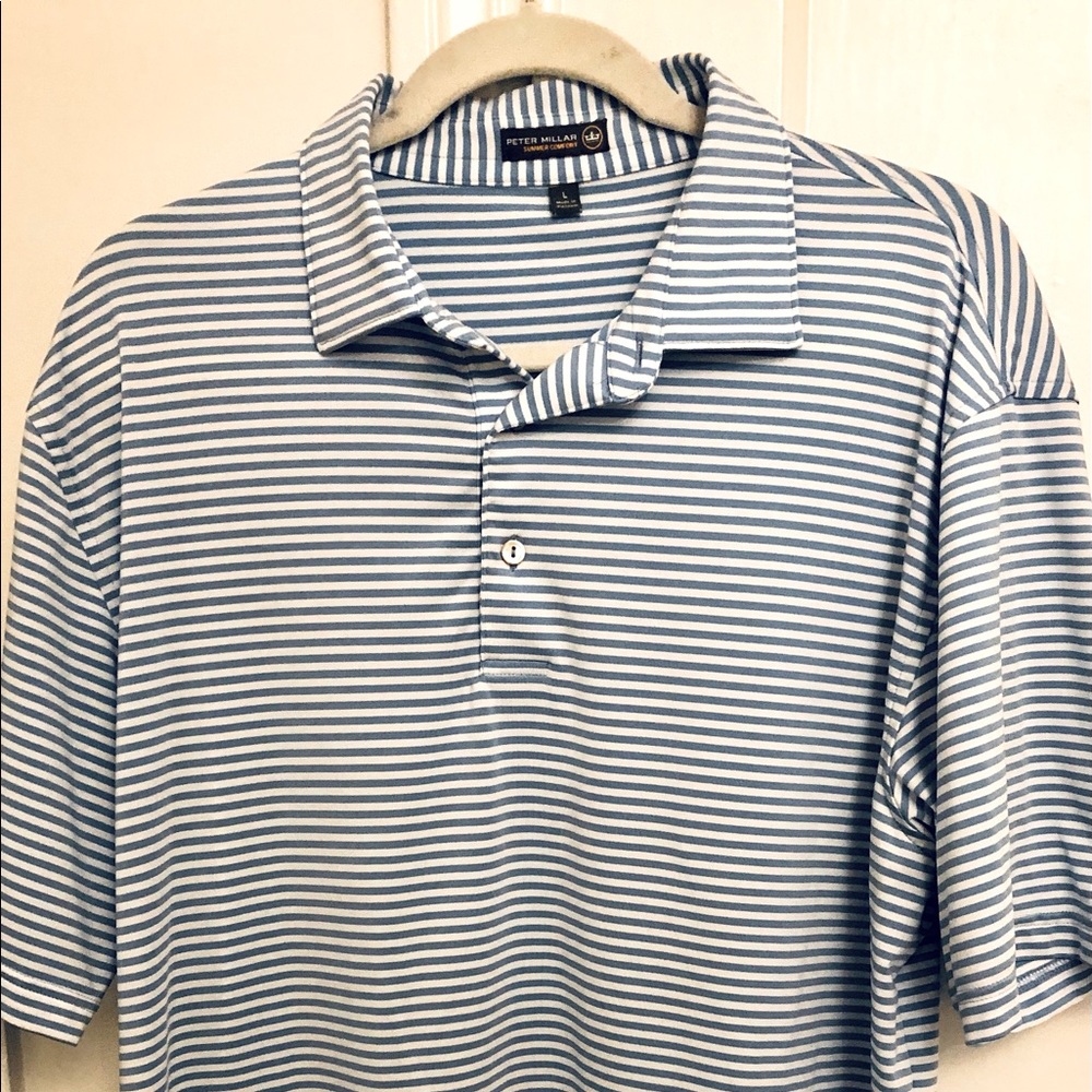Peter Millar L Summer Comfort polo White/Blue